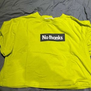 From: SHEIN, No thanks shirt